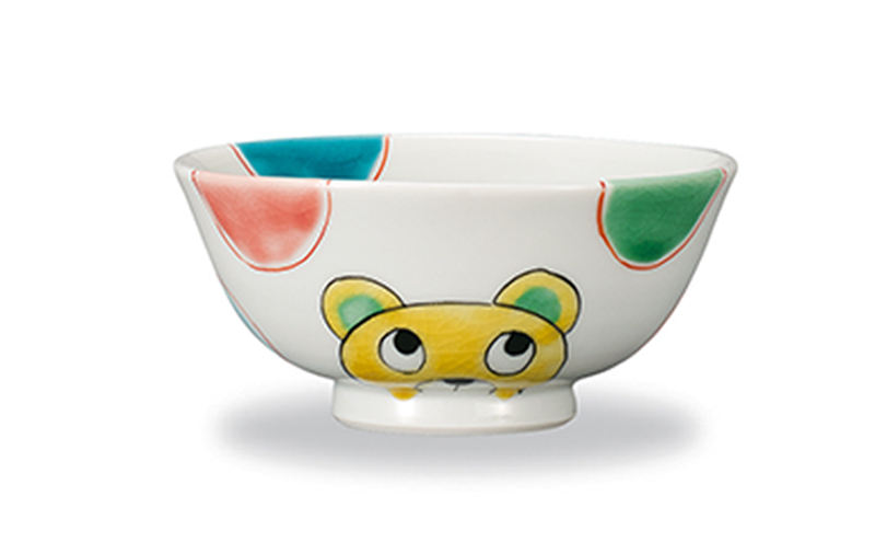 プチ飯碗　くま 民芸品 工芸品 雑貨 キッチン雑貨 キッチン用品 お茶碗 茶碗 子供茶碗 キッズ茶碗 