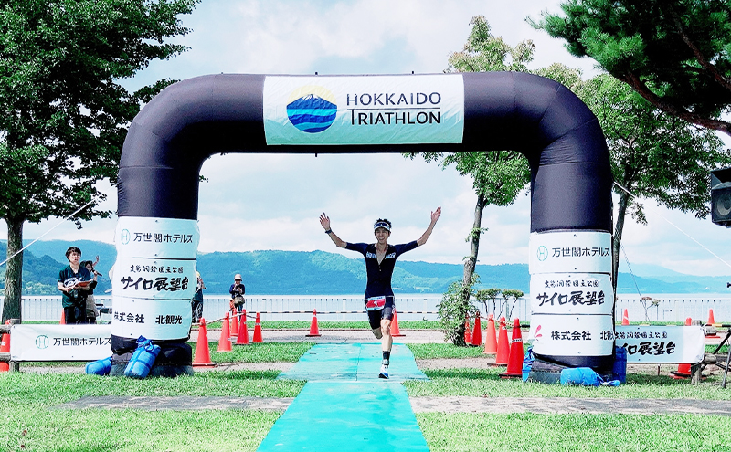 【8月23日（日）開催】北海道トライアスロン Bタイプ ( バイクショートコース ) 半額参加権 スイム バイク ラン 水泳 自転車 ランニング 3種目 イベント 大会 スポーツ