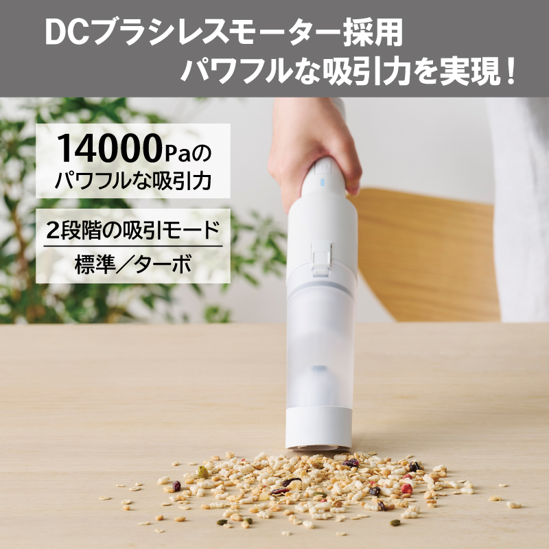掃除機 ハンディクリーナー コードレス HCD-21-W アイリス