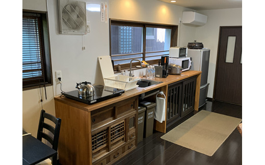 しめ縄づくり体験と八幡堀を望む100年町家ペア宿泊券【FB04W】