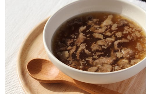 《お肉職人のとっておき》ほっとする近江牛骨まわり肉のスープ【CB14W】