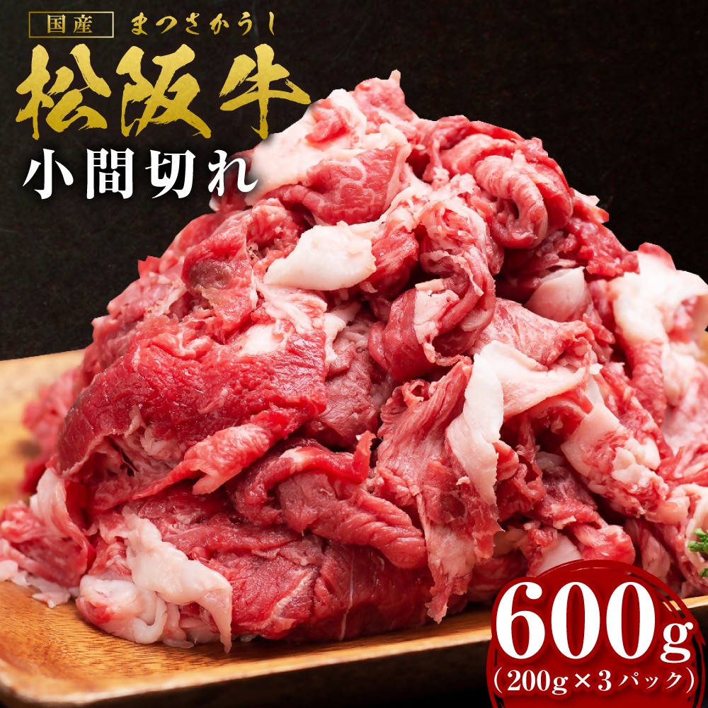 SS-405　松阪牛 小間切れ 600ｇ 