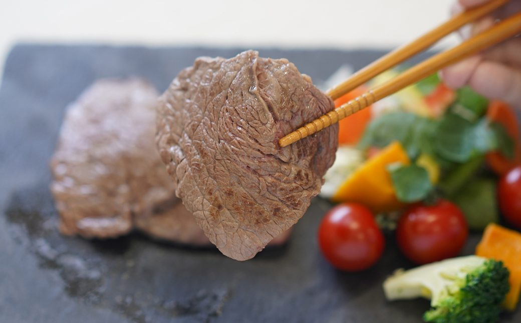 淡路牛 赤身ミニステーキ　計500g（250g(3枚～5枚)×2パック）　[小分け 牛肉 人気 赤身肉]