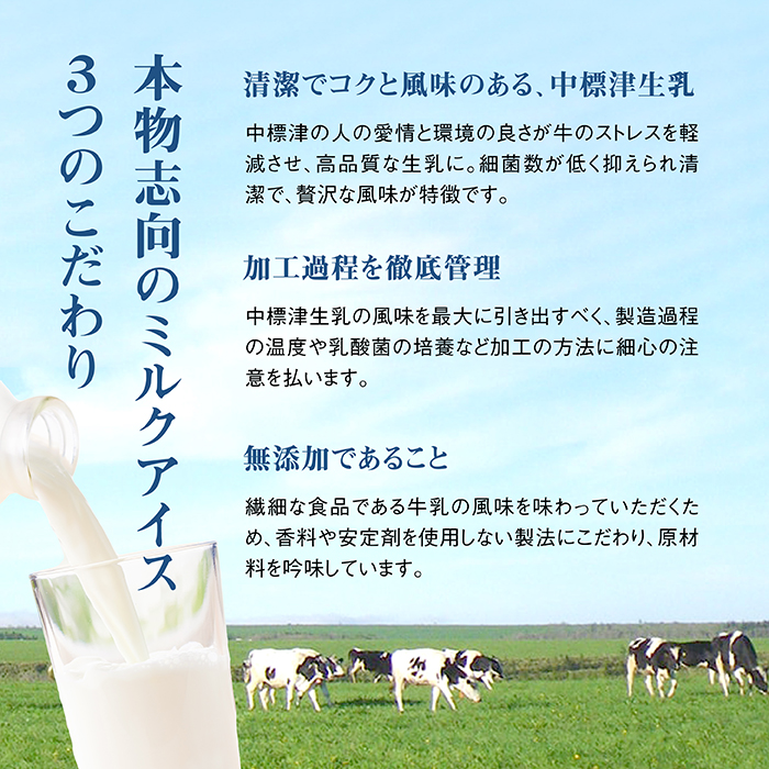 北海道中標津町のふるさと納税 【無添加】北海道 フローズンヨーグルト×6個【11038】