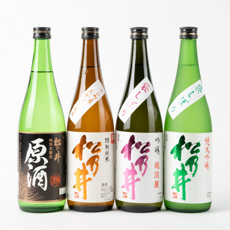 【新潟県十日町市】十日町の地酒 松乃井4本セット(720ml×4) お酒 日本酒