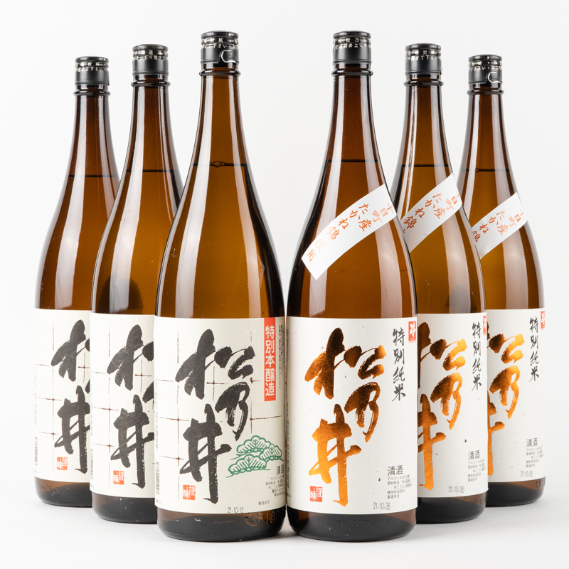 十日町の地酒《松乃井》一升瓶 6本セット お酒 日本酒 純米酒 本