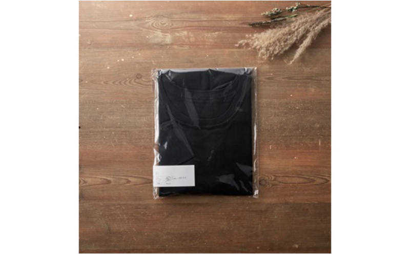 《絹生活研究所》インナー／メンズ／長袖／ブラック インナーウェア 下着 肌着 ファッション 服 男性 