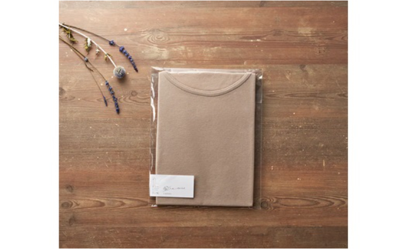 《絹生活研究所》インナー／レディース／フレンチ袖／ベージュ（3サイズ） インナーウェア 下着 肌着 Tシャツ ファッション 服 女性 