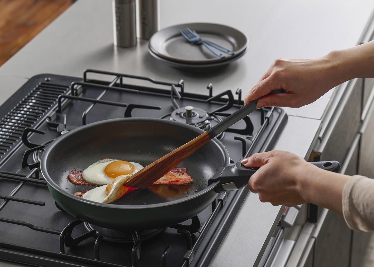 フライパン セット 6点セット  取っ手が取れる ダークグリーン TERACOAT EHDC-T6S アイリスオーヤマ IH ih ガス IH対応 鍋 卵焼き器 エッグパン 蓋 取っ手 調理器具 ギフト プレゼント 新生活