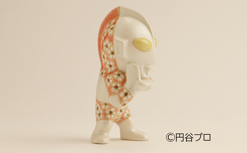 九谷焼　ウルトラマン　 宮本晄 民芸品 工芸品 インテリア 
