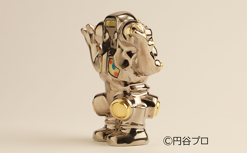 九谷焼　キングジョー（シルバー）　佐藤剛志 民芸品 工芸品 インテリア 