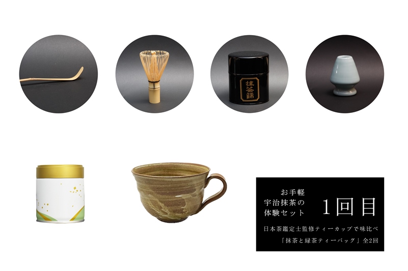 ティーカップで味比べ「抹茶と緑茶ティーバッグ」日本茶鑑定士監修【全2回】〈定期便 お茶 緑茶 煎茶 宇治抹茶 抹茶 ティーバッグ 玉露 かぶせ茶 ティーカップ ティーパック 初心者 飲料 加工食品〉 