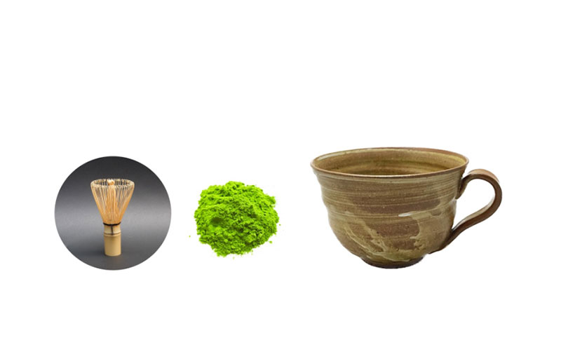 日本茶鑑定士監修の宇治抹茶（40g缶入り）と黒ティーカップ〈お茶 茶 煎茶 緑茶 粉末 宇治抹茶 抹茶 ティーカップ 石臼挽き 飲料 加工食品 ハンドメイド 日本茶鑑定士〉 