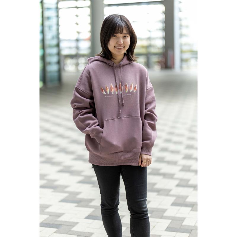 世界で唯一!着る山菜!!【ビッグシルエット みょうがパーカー