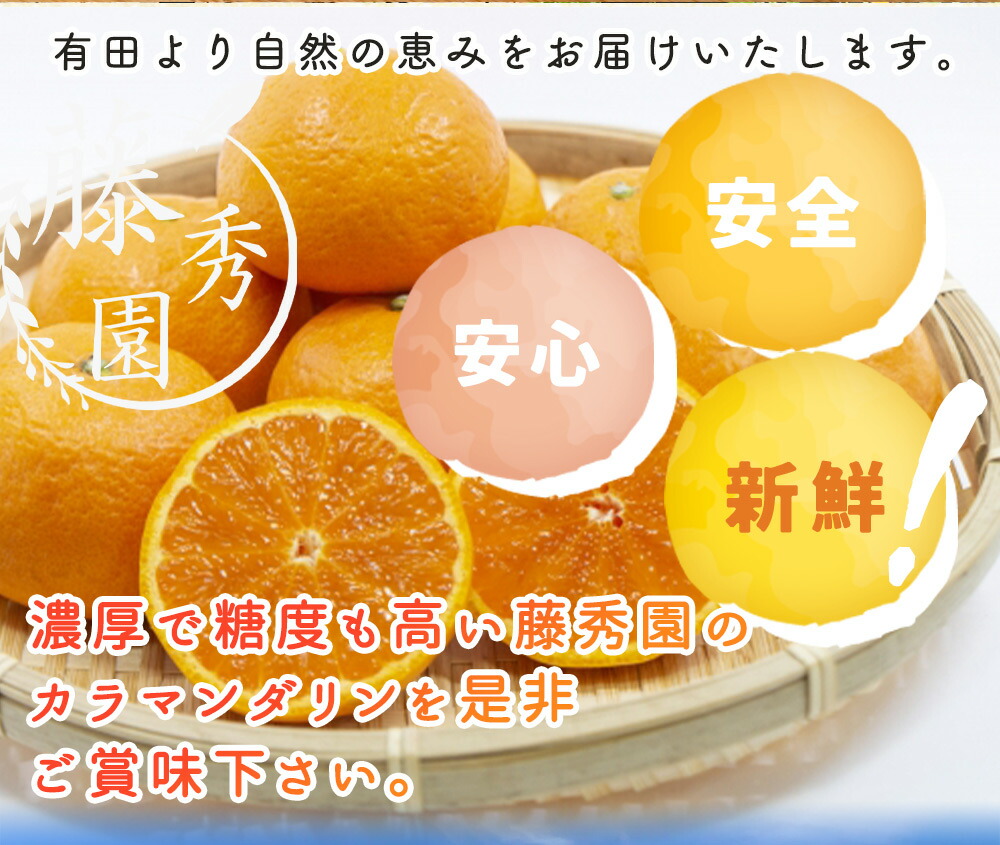 ZT6402_【2026年先行予約】カラマンダリン 秀優 3kg 2S～2Lサイ