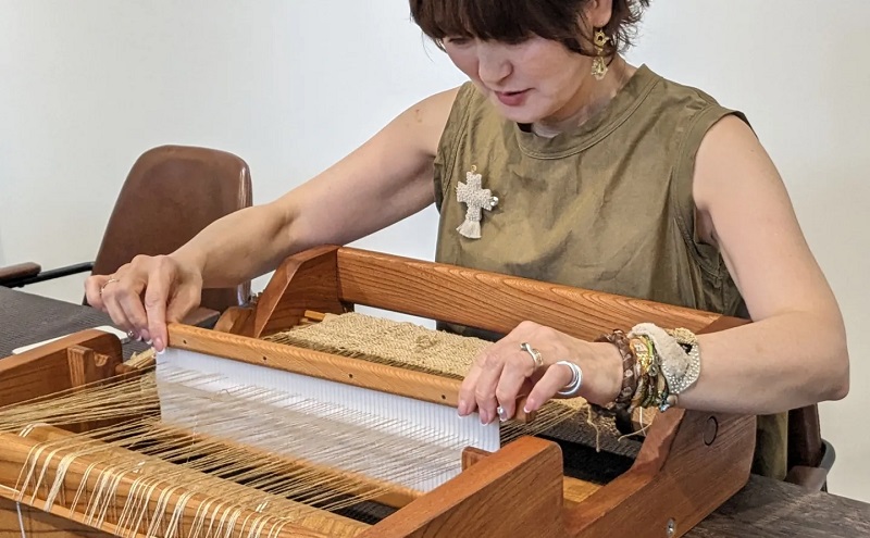 手織り体験チケット・半日コース 