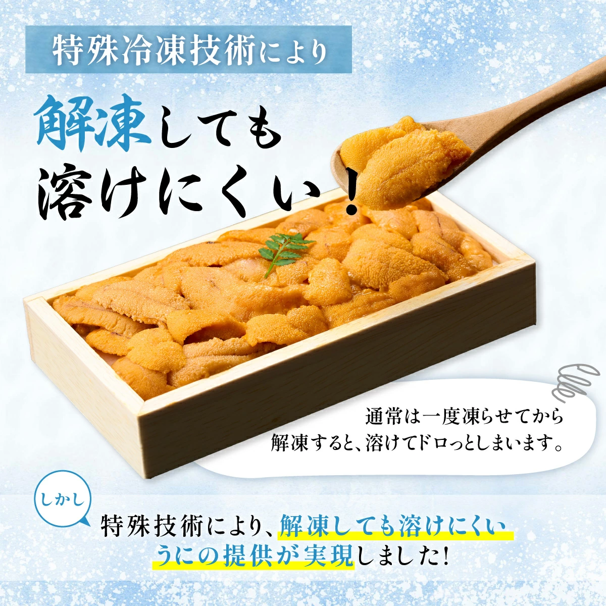 北海道登別市のふるさと納税 うに 冷凍 エゾバフンウニ 折詰 100g 登りうに | ふるさと納税 うに 雲丹 海鮮 ウニ 生ウニ エゾバフンウニ 折り詰め ギフト 北海道 登別 ふるさと 人気 ランキング 送料無料