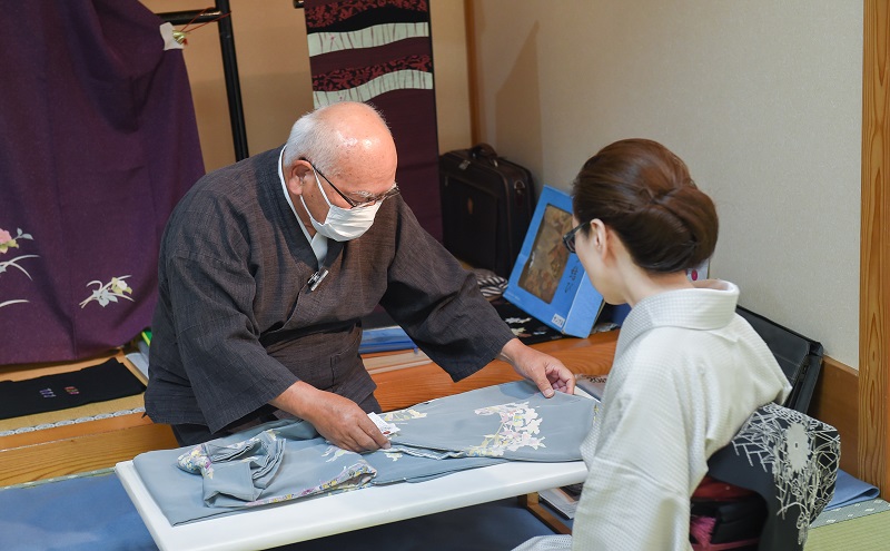 お着物クリ-ニング券（着物・長襦袢など合計5点） チケット クリーニング ファッション 和服 メンテナンス 