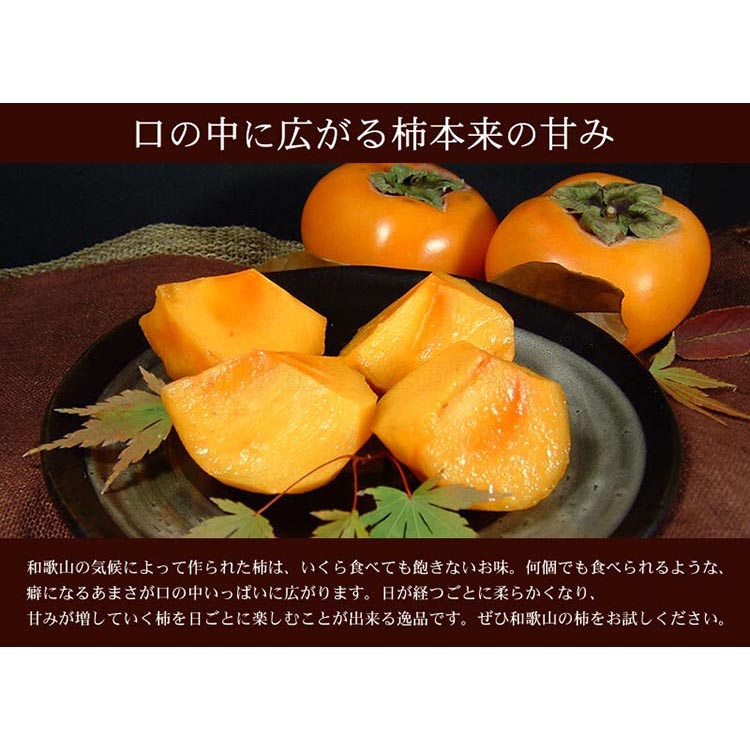 和歌山たねなし柿　ご家庭用 黒ごま柿 和歌山県産 種なし柿 ご家庭用 3kg | 和歌山の産直果物