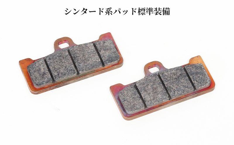 GALESPEED ビレット・フロント4Pキャリパー(アキシャル40mm) 左 シルバーアルマイト 