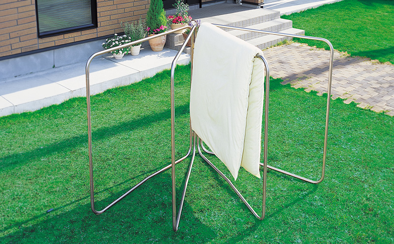 オールステンレスふとん干し ASF-4R 洗濯用品 ランドリー ラック 物干し アイリスオーヤマ 