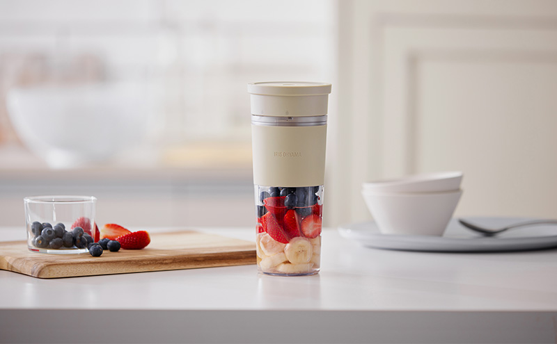 ブレンダー コードレスブレンダー IBB-C301-C モカ アイリスオーヤマ 300mL USBケーブル（Type-A-Type-C）付き 食欲の秋特集 