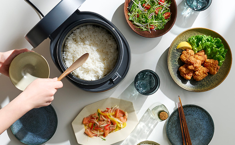 アイリスオーヤマ 炊飯器 5.5合 RC-MSA50-HA アッシュ 銘柄炊き 炊飯ジャー 炊飯 白米 米 おかゆ 雑穀米 玄米 炊き込みご飯 早炊き 保温 新生活 調理家電 電化製品 家電 宮城 宮城県 大河原 大河原町
