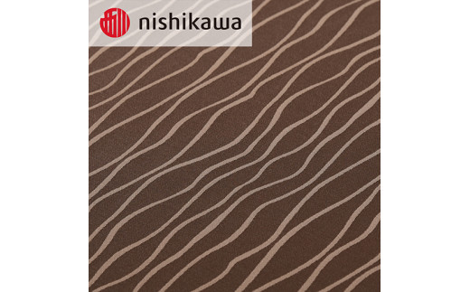 【西川】良圧ふとん　三つ折りタイプ/ ダブルサイズ 配色;ブラウン【P304W】