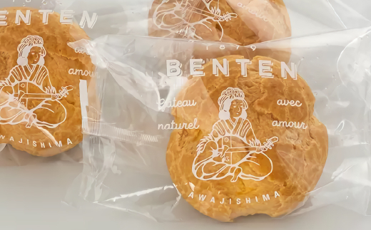 弁天堂 シュークリームセット 8個　　[スイーツ カスタード 冷凍 焼菓子]