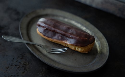 弁天堂 特製カスタードクリームのエクレア 約45g×6個　　　[カスタード スイーツ 人気 冷凍]