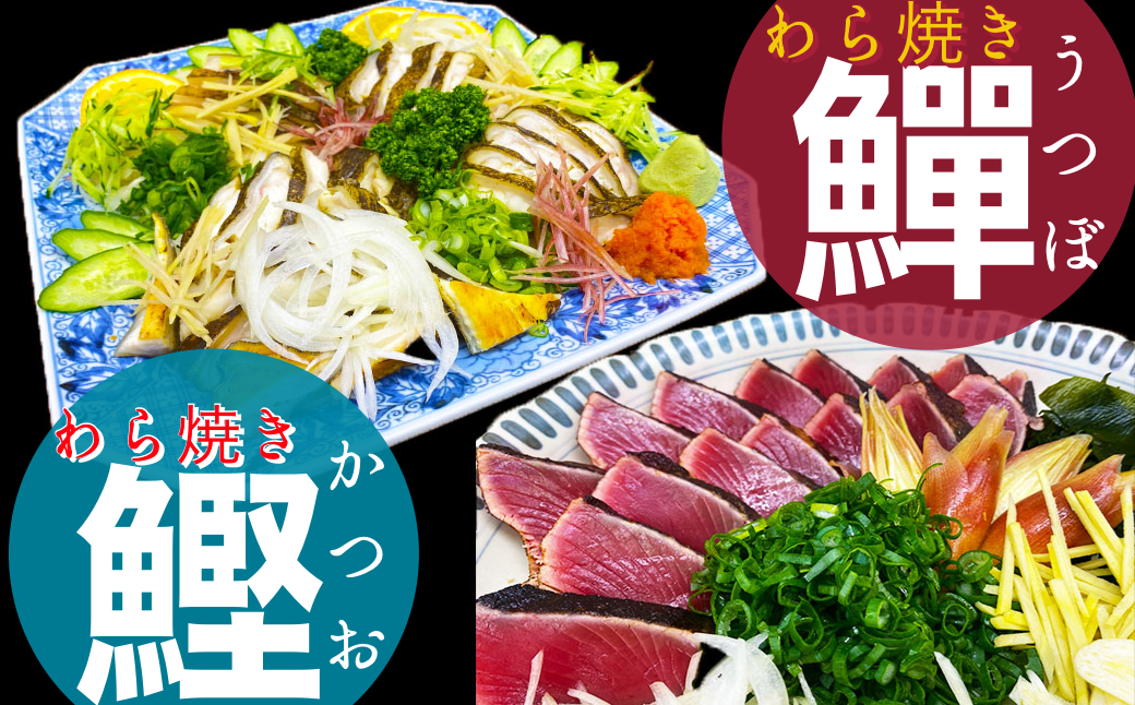 高知県田野町のふるさと納税 土佐のタタキセット（カツオ×ウツボ）