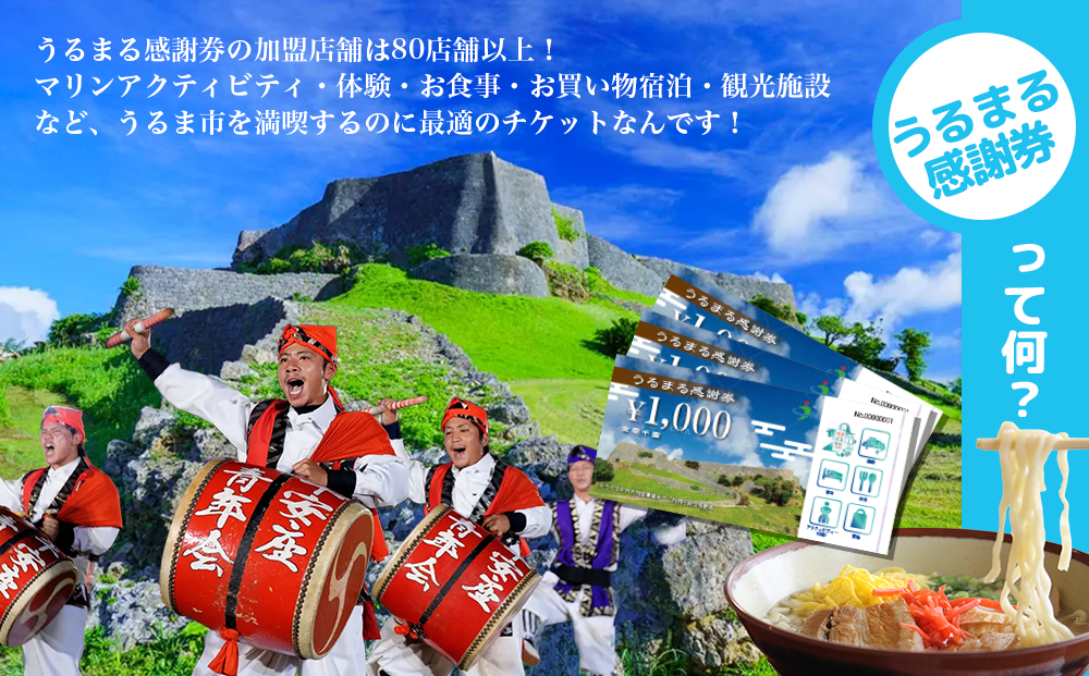 うるまる感謝券　3000円分