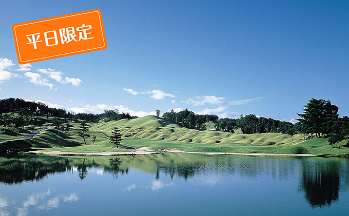 泉水コース 平日限定 セルフプレーペアー招待券 ゴルフ場利用権 チケット 