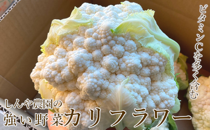 令和8年産】しんや農園のつよい野菜「ブロッコリー6個 & カリフラワー4