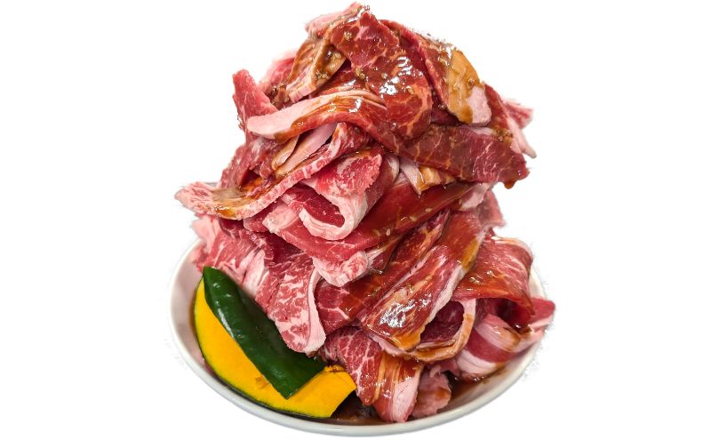 絶品！「北海道 十勝牛カルビ焼肉」1.6kg【 牛肉 牛 焼肉 BBQ バーベキュー 味付き 味付き肉 タレ 手切り アウトドア キャンプ お取り寄せ 冷凍 小分け 保存 北海道 十勝 幕別 ふるさと納税 送料無料 】 