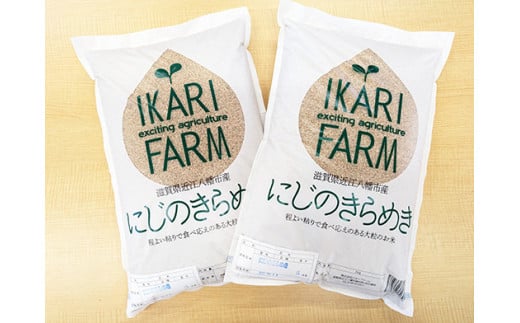 [新米][7年産]にじのきらめき玄米10kg(5kg×2袋)大粒で食べ応えあり[C064U1]