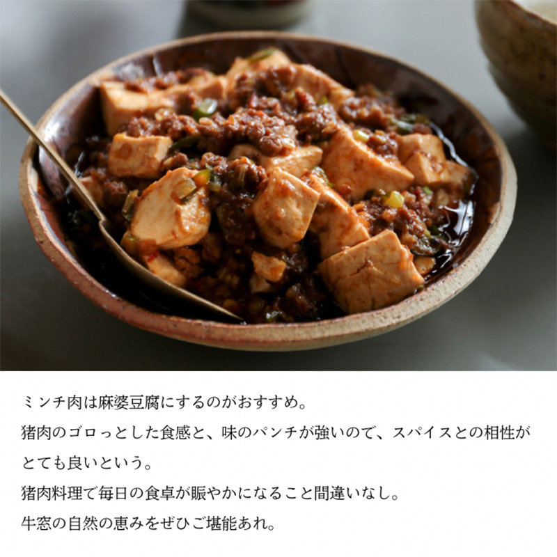 瀬戸内 特選 ジビエ 「 猪肉 ミンチ BOX（1人前300g×3セット）」 