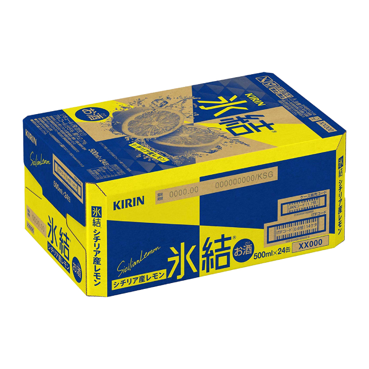キリンビール取手工場産　氷結 シチリア産レモン500ml缶×24本|KIRIN 麒麟 チューハイ 氷結 氷結グレープフルーツ 茨城県 取手市（AB029-2）