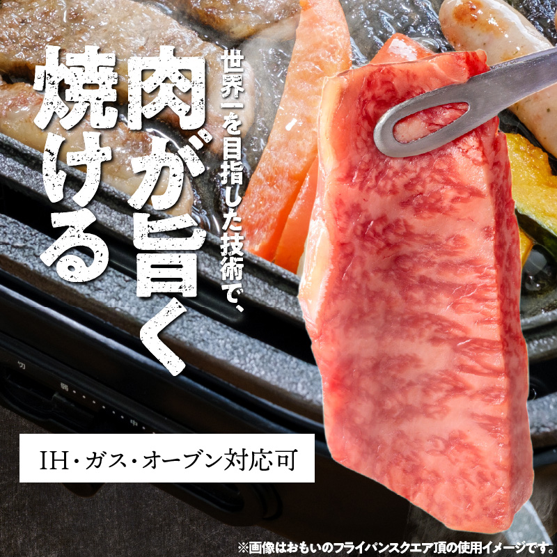 愛知県碧南市のふるさと納税 〈カンブリア宮殿で紹介されました！〉 おもいのフライパン スクエア 電気卓上コンロフル セット ドウシシャVer. 【目指したのは いつでも変わらない極上の焼き加減】 H051-230