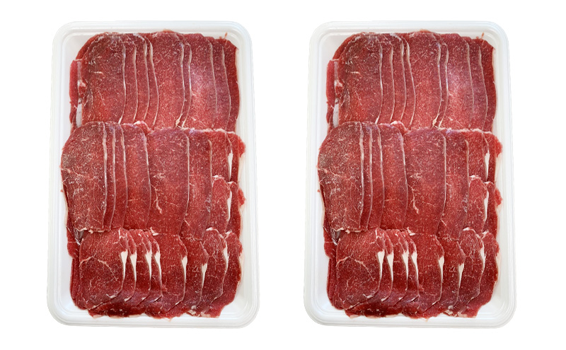 エゾシカ肉のスライス ロース(計1kg) 南富フーズ株式会社 鹿肉 ジビエ 鹿 肉 北海道 南富良野町 エゾシカ 