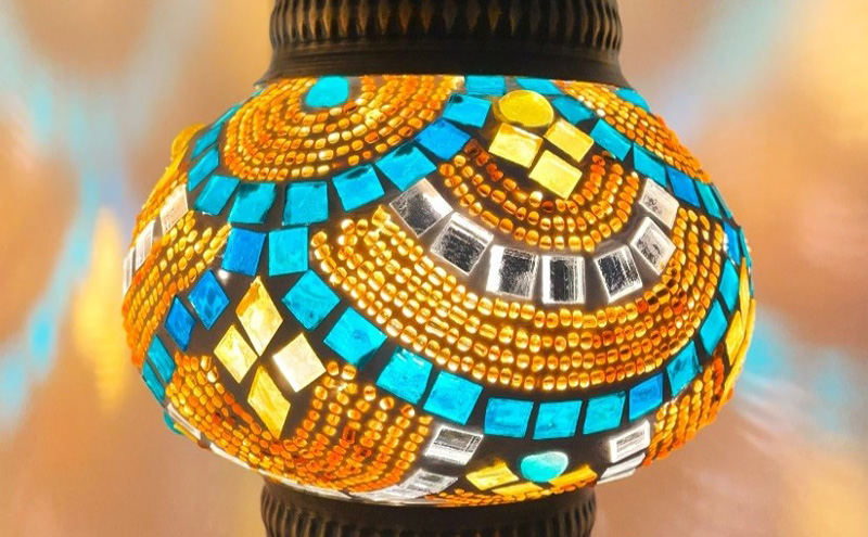 トルコランプ　レースゴールド 