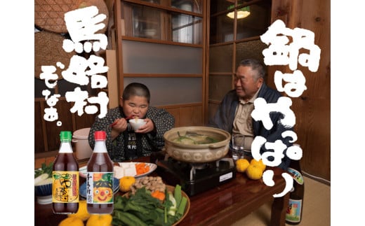 【調味料定期便】馬路村人気ゆずポン酢2本組×３回 調味料