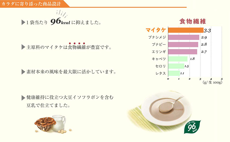 信州産マイタケポタージュ 豆乳仕立て 16個セット 