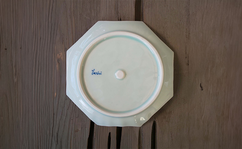 定窯　青磁皿　大皿　お皿　食器　皿　キッチン 青磁 中華丸高台皿 25cm 大皿 盛り皿 中華飯 チャーハン