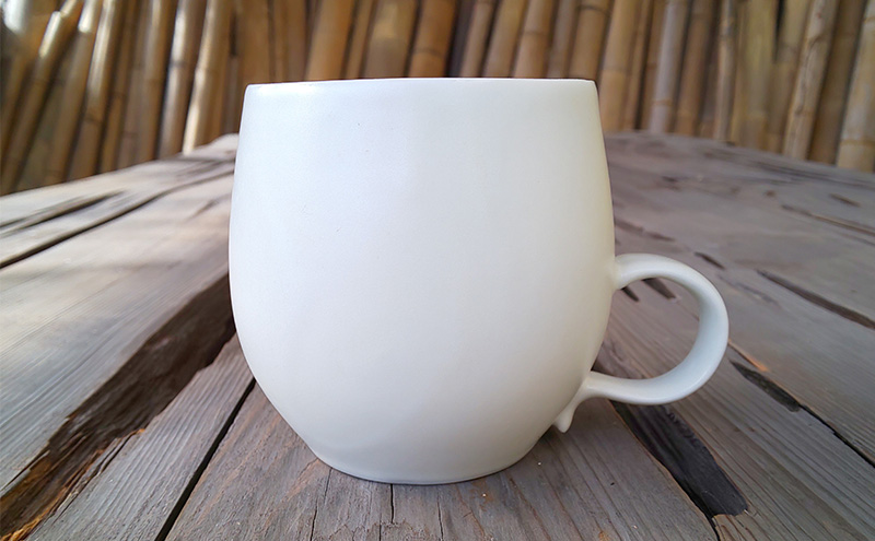 白瓷 マグカップ 単品 1個 電子レンジ対応 食洗機対応 陶芸 陶器 食器 カップ 