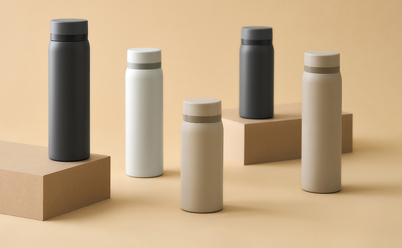 水筒 マグボトル 500ml 洗いやすい おしゃれ SKB-S500 グレー アイリスオーヤマ 保冷 保温 ステンレスケータイボトル スクリュー 水分補給 ステンレスボトル ケータイボトル 遠足 お弁当 