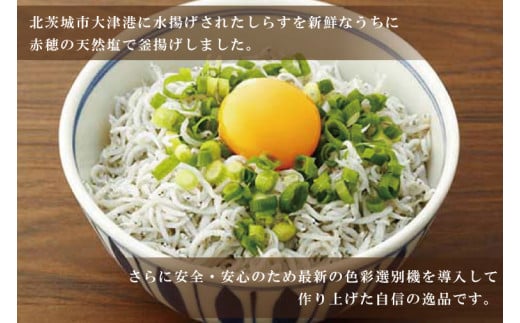 AS204　大津港水揚げの釜揚げしらす１kg