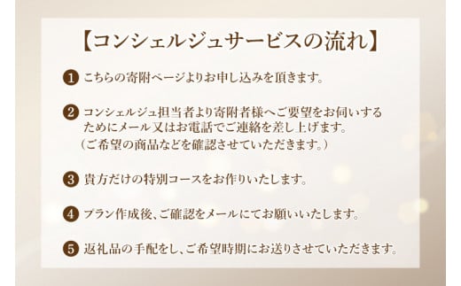 【提案型】コンシェルジュコース（30万円）(BM103)