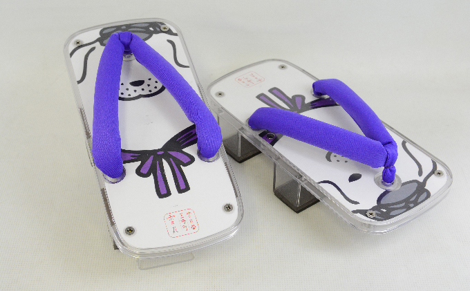 雪丸クリア下駄 