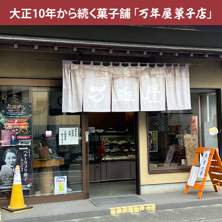 雨情の夢【お菓子 和菓子 銘菓 受賞 万年屋 白あん 白いんげん餡】(BR201)